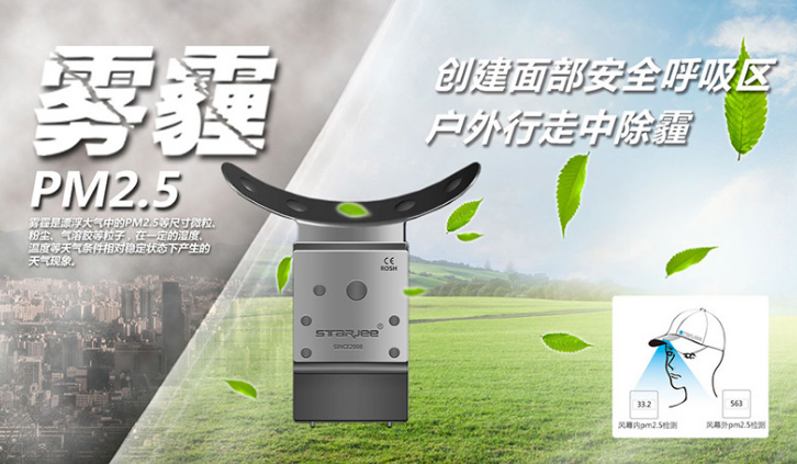 霧霾天外出，你需要穿戴式負離子生成機